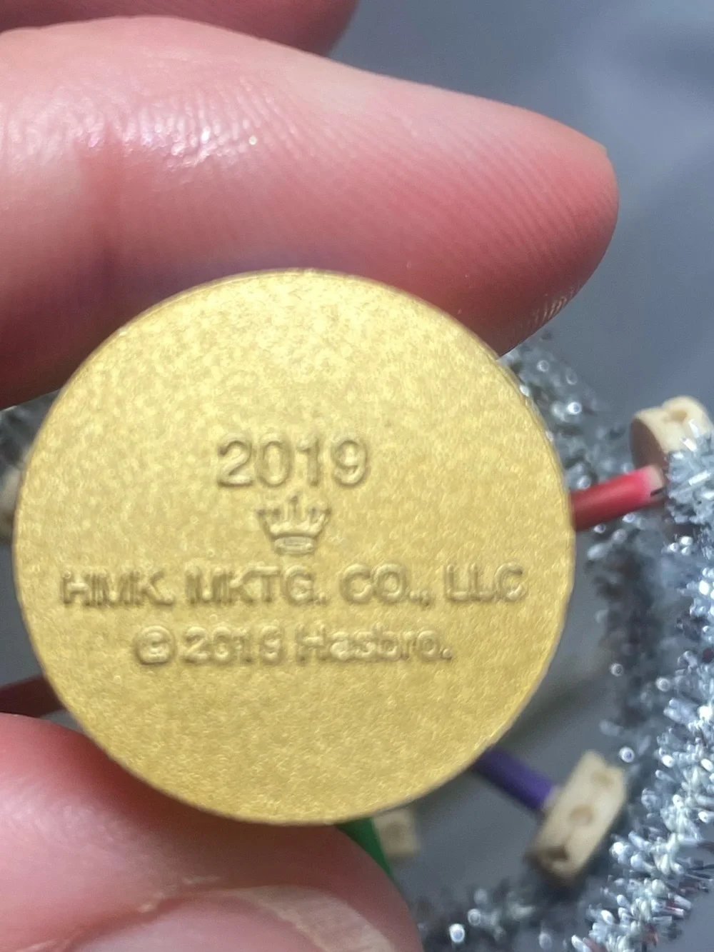 2019 Hallmark Tinkertoy Tree Holiday Ornament